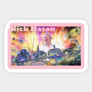 Nick Mason Sticker